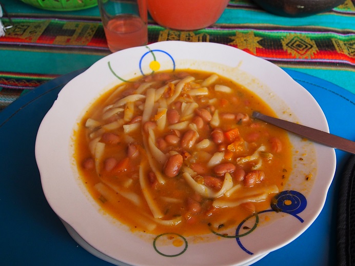  Poroto ou pasta fagioli de la mama