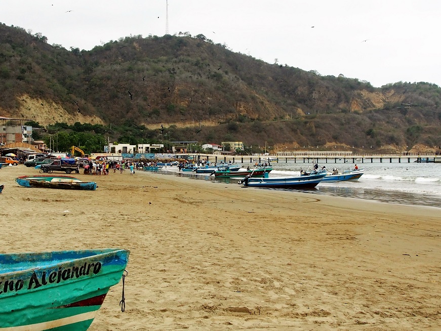 Marché au poisson de Puerto Lopez   