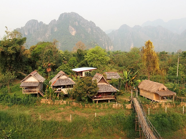 bungalows Champa lao