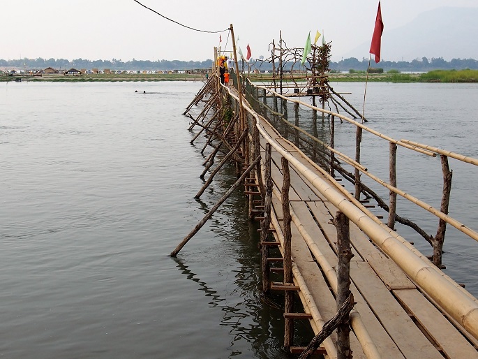 Baignade Mekong