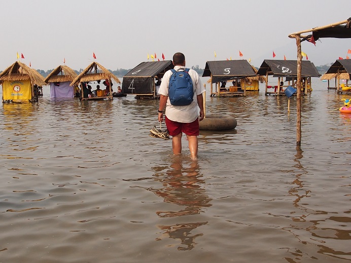 Baignade Mekong
