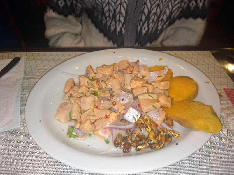 CEVICHE DE TRUITE