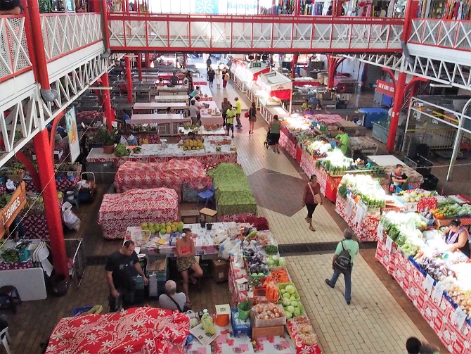 Marché couvert de Papeete