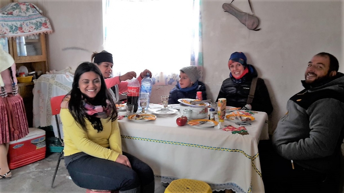 Déjeuner chez Jesus